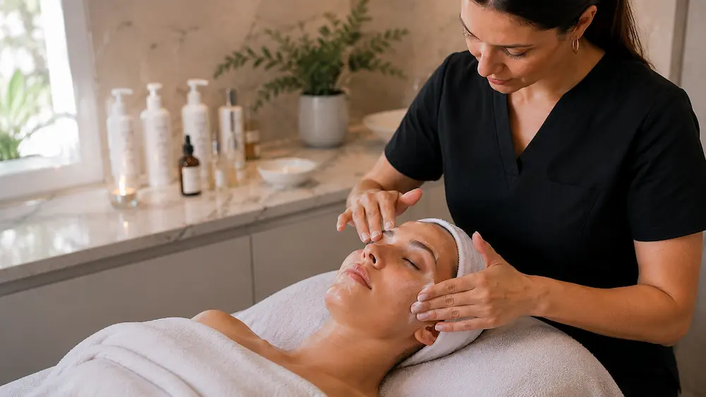 facials-teddington-skin-rejuvenation-facial Skin rejuvenation facial treatment in Teddington helping refresh and revitalise tired-looking skin